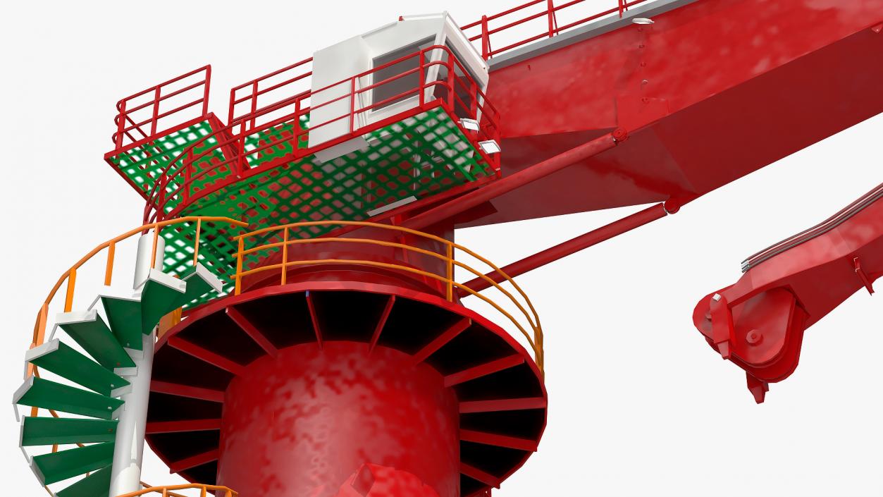 3D model Hydraulic Crane