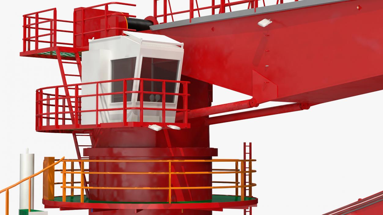 3D model Hydraulic Crane