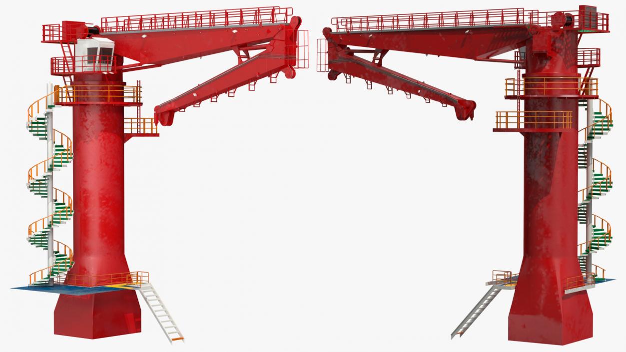 3D model Hydraulic Crane