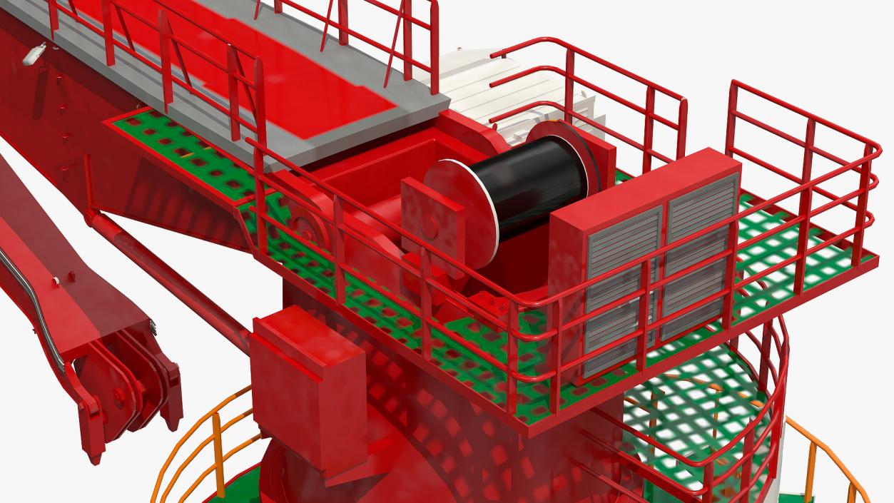 3D model Hydraulic Crane