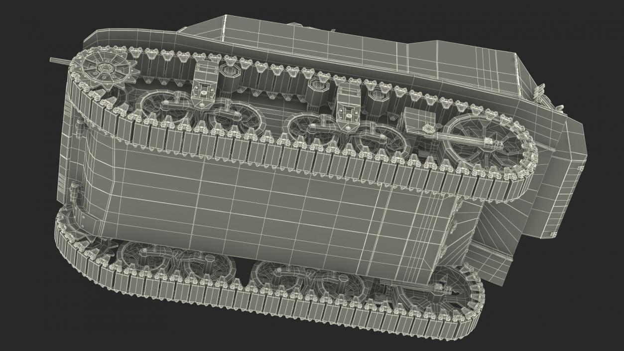 3D model M5 Stuart Light Tank