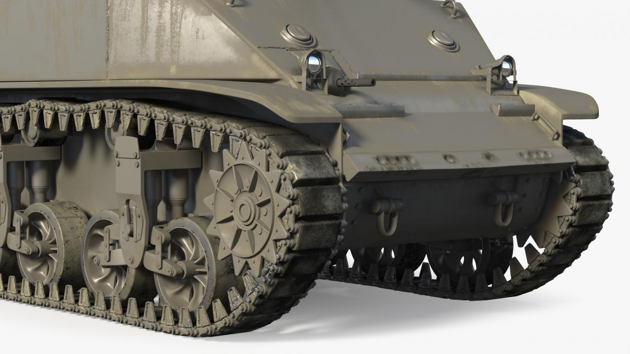 3D model M5 Stuart Light Tank