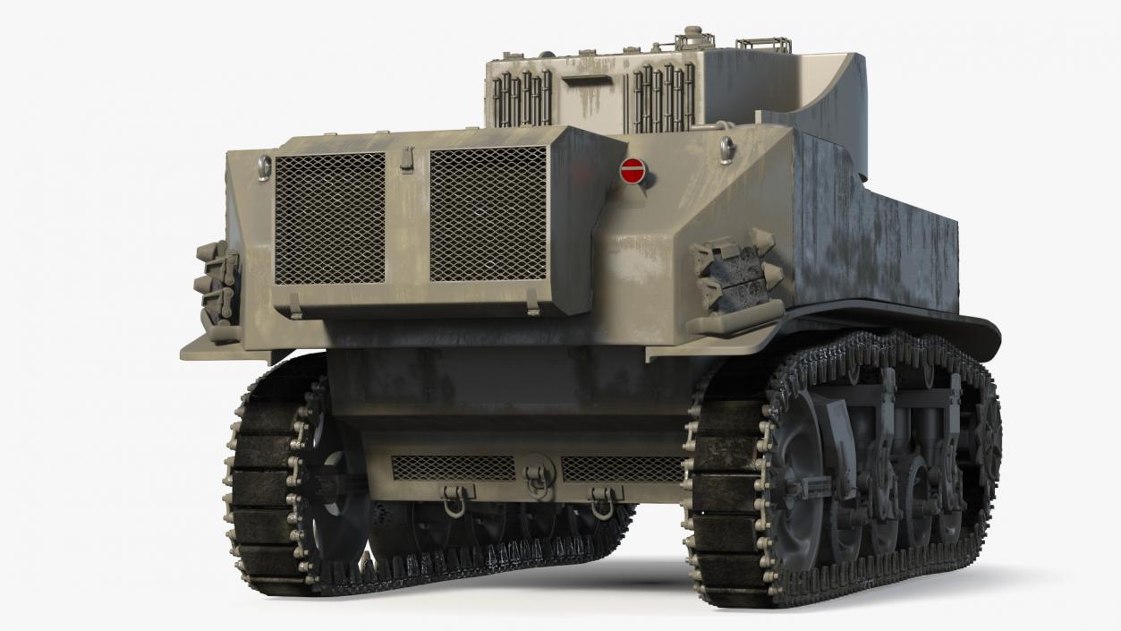 3D model M5 Stuart Light Tank