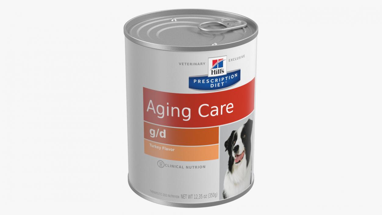 Hills Aging Care Canned Dog Food 2 3D model