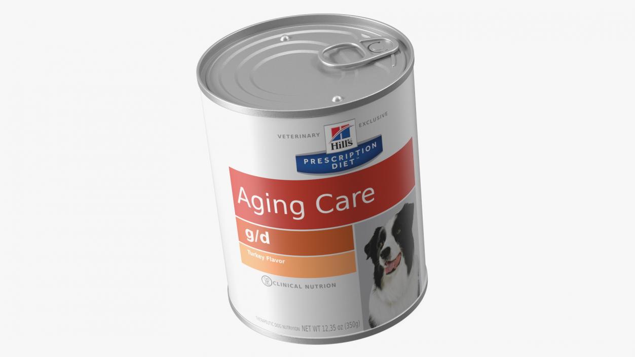 Hills Aging Care Canned Dog Food 2 3D model