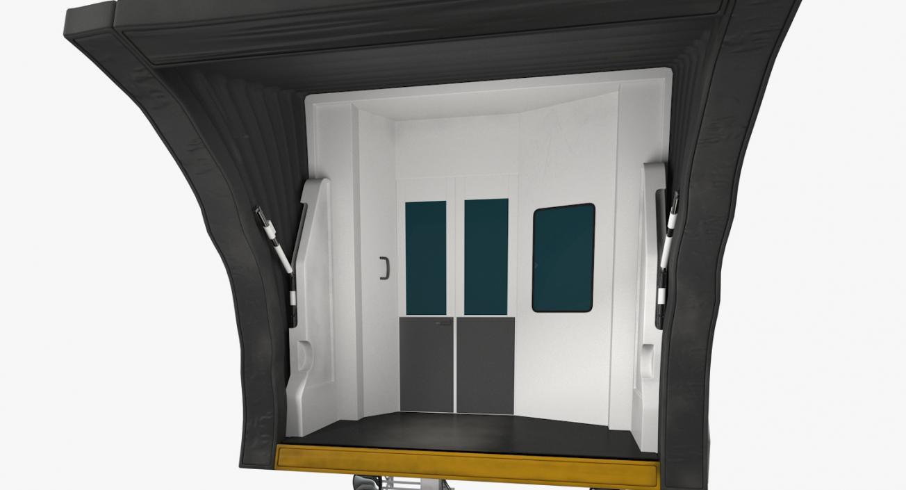 3D model Airport Terminal Jetway Bridge