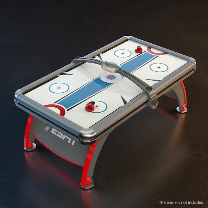 Air Hockey Tabletop 3D model