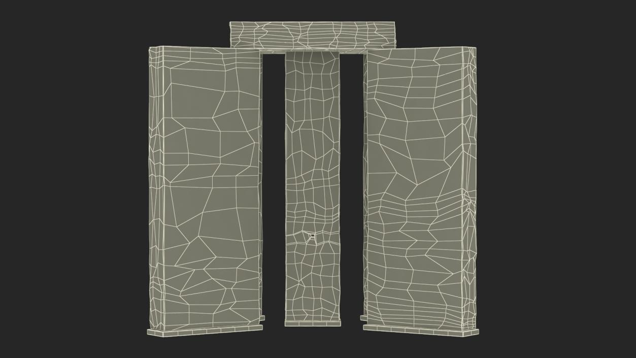 3D Georgia Guidestones Monument model