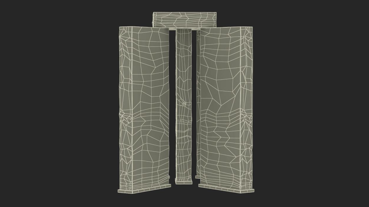 3D Georgia Guidestones Monument model