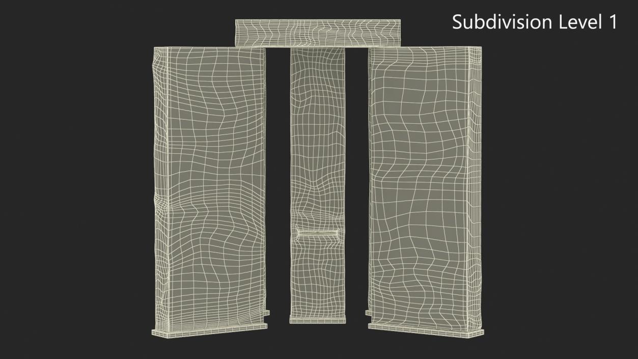 3D Georgia Guidestones Monument model