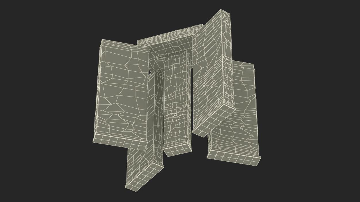 3D Georgia Guidestones Monument model