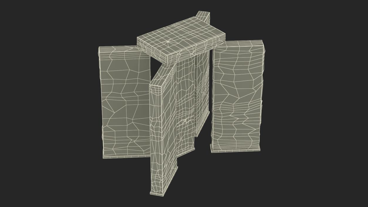 3D Georgia Guidestones Monument model