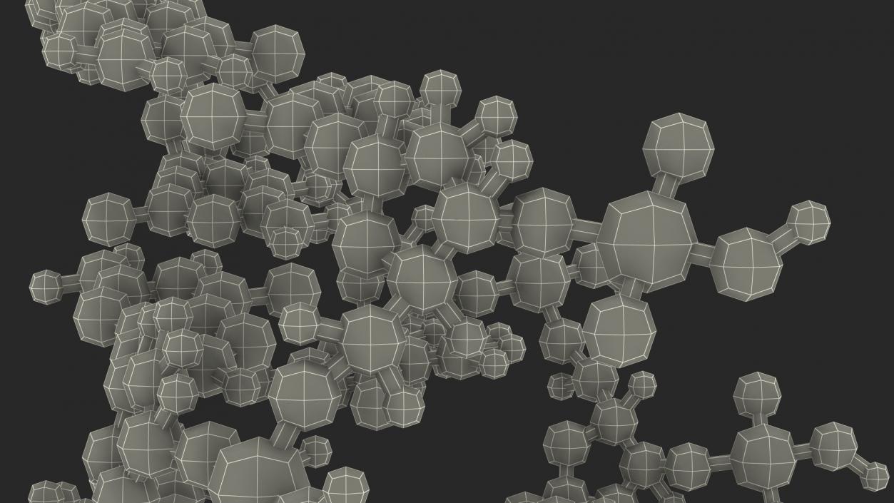 3D model A Form DNA Structure