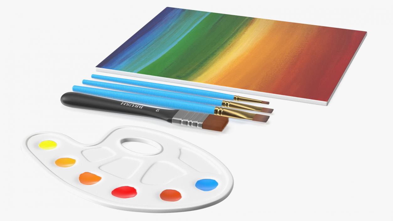 3D Painting Set Fur