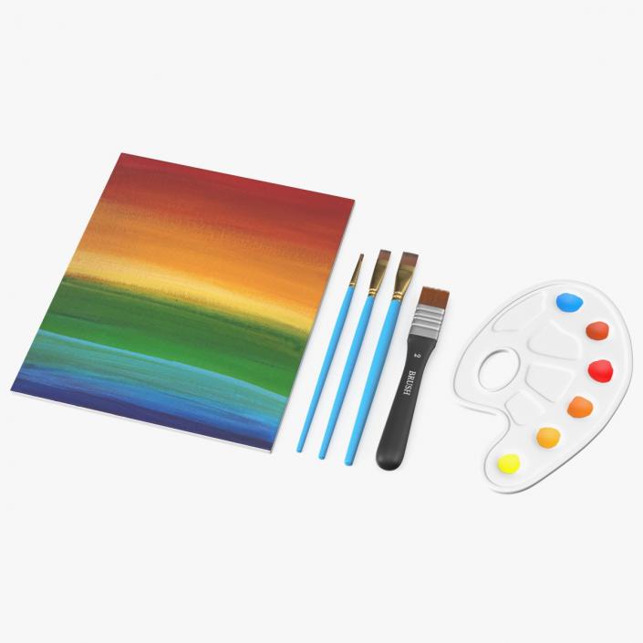 3D Painting Set Fur