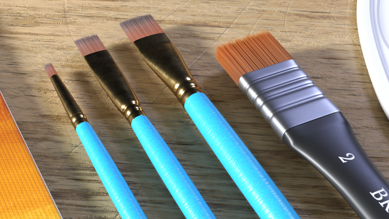 3D Painting Set Fur