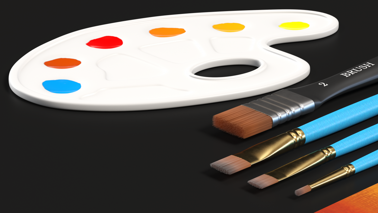 3D Painting Set Fur