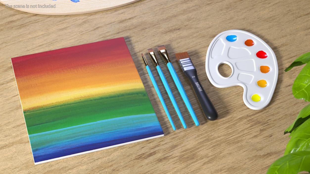 3D Painting Set Fur