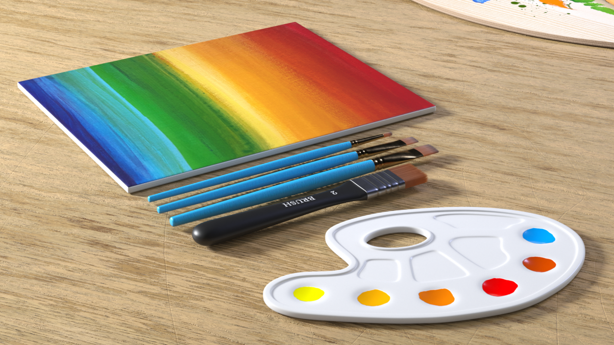 3D Painting Set Fur