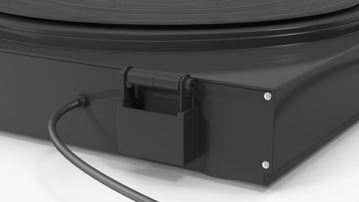 3D model Vinyl Retro Record Player