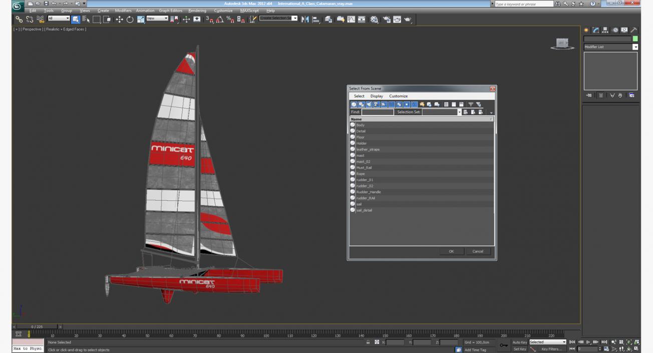 3D International A Class Catamaran