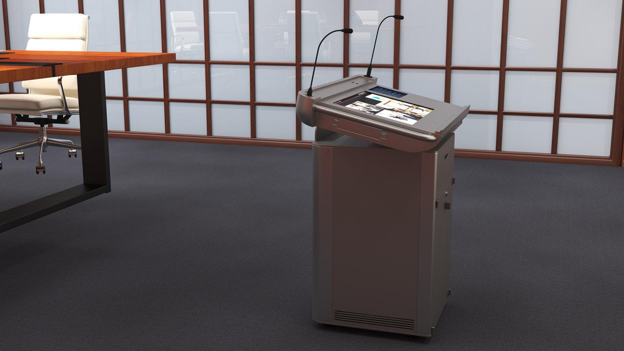 Office Lectern ILS Synergy QK 3D model