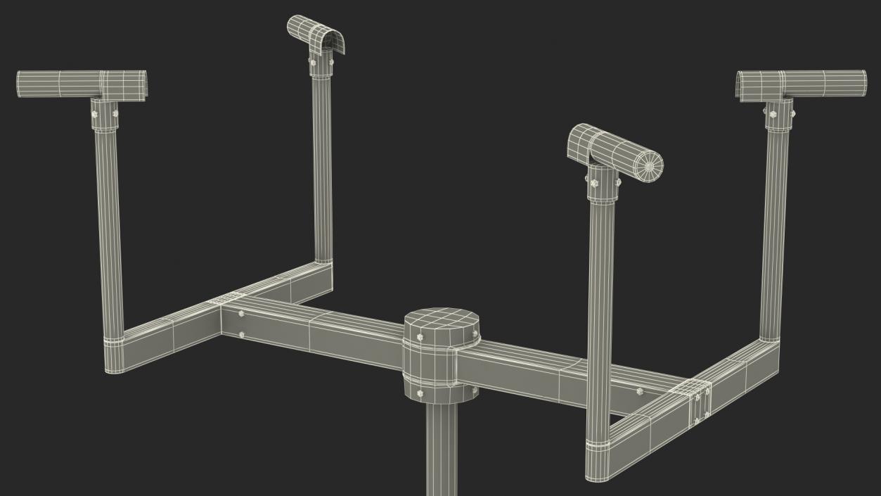 3D Automated Weather Observing System Set model