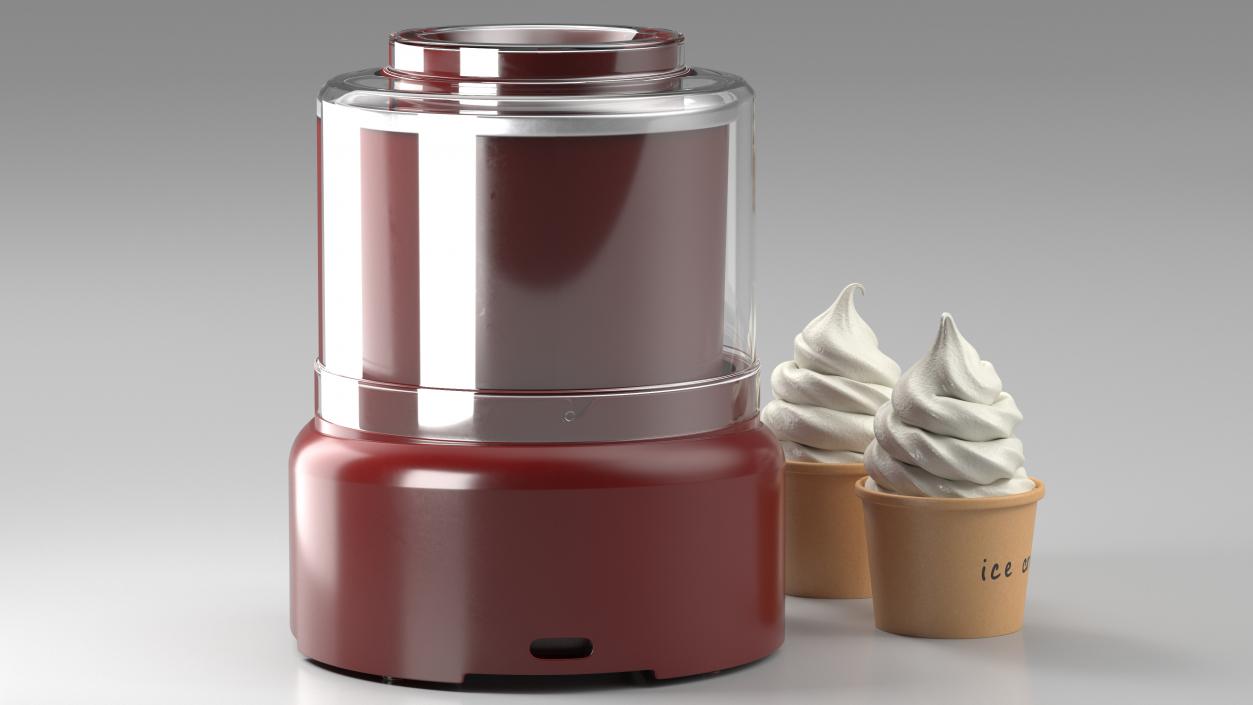 3D Ice Cream Maker Machine model