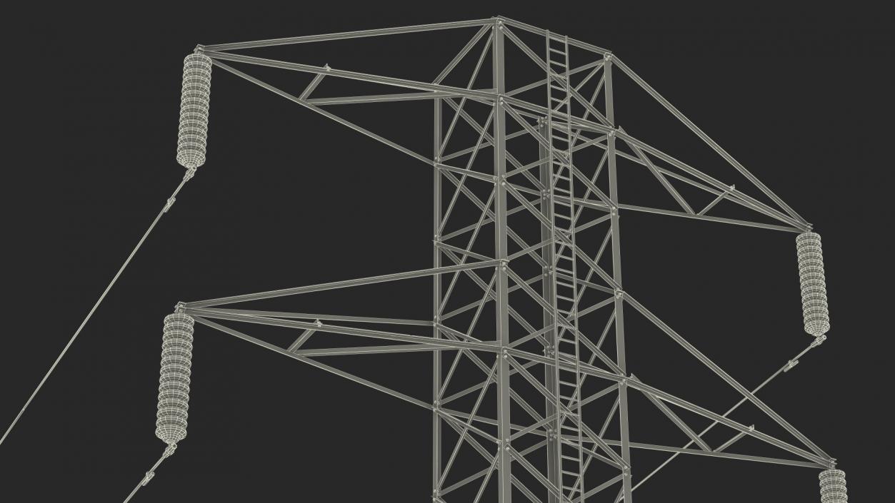 3D Electric Power Transmission Tower model