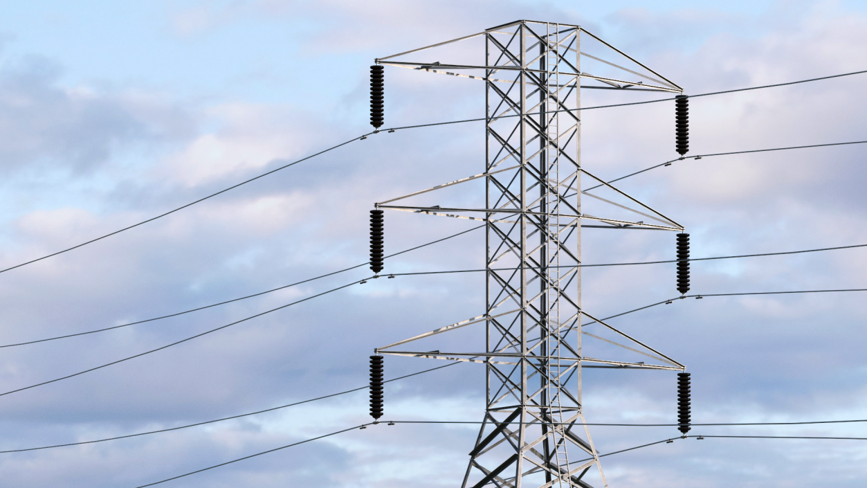 3D Electric Power Transmission Tower model