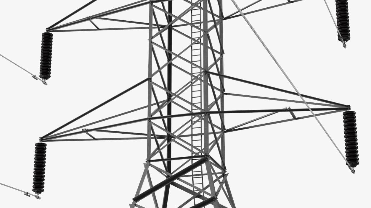 3D Electric Power Transmission Tower model