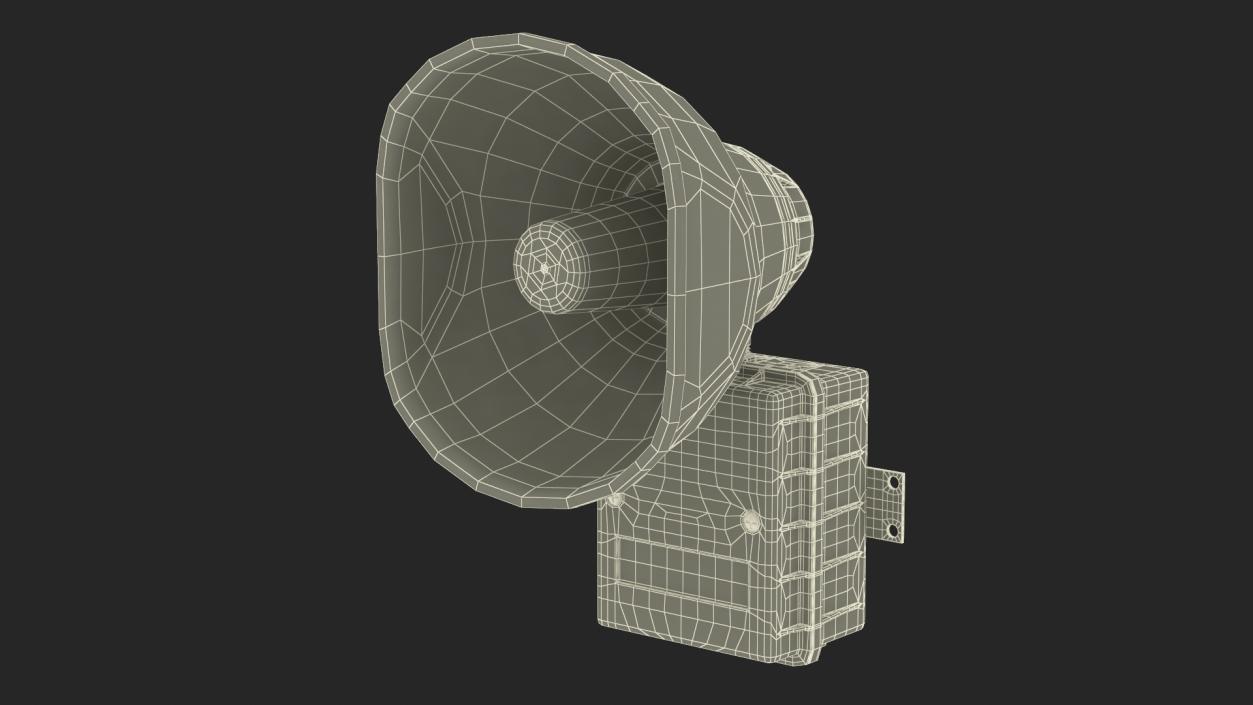 3D Fire Alarm Speaker model