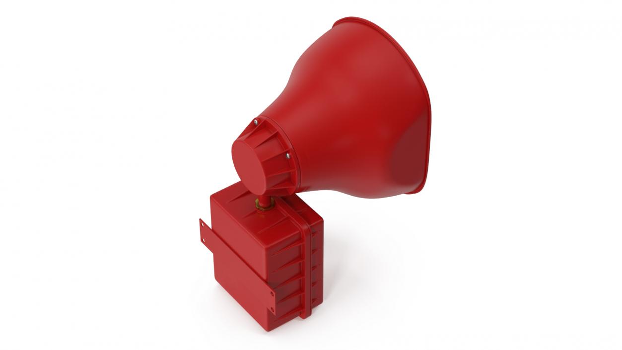 3D Fire Alarm Speaker model