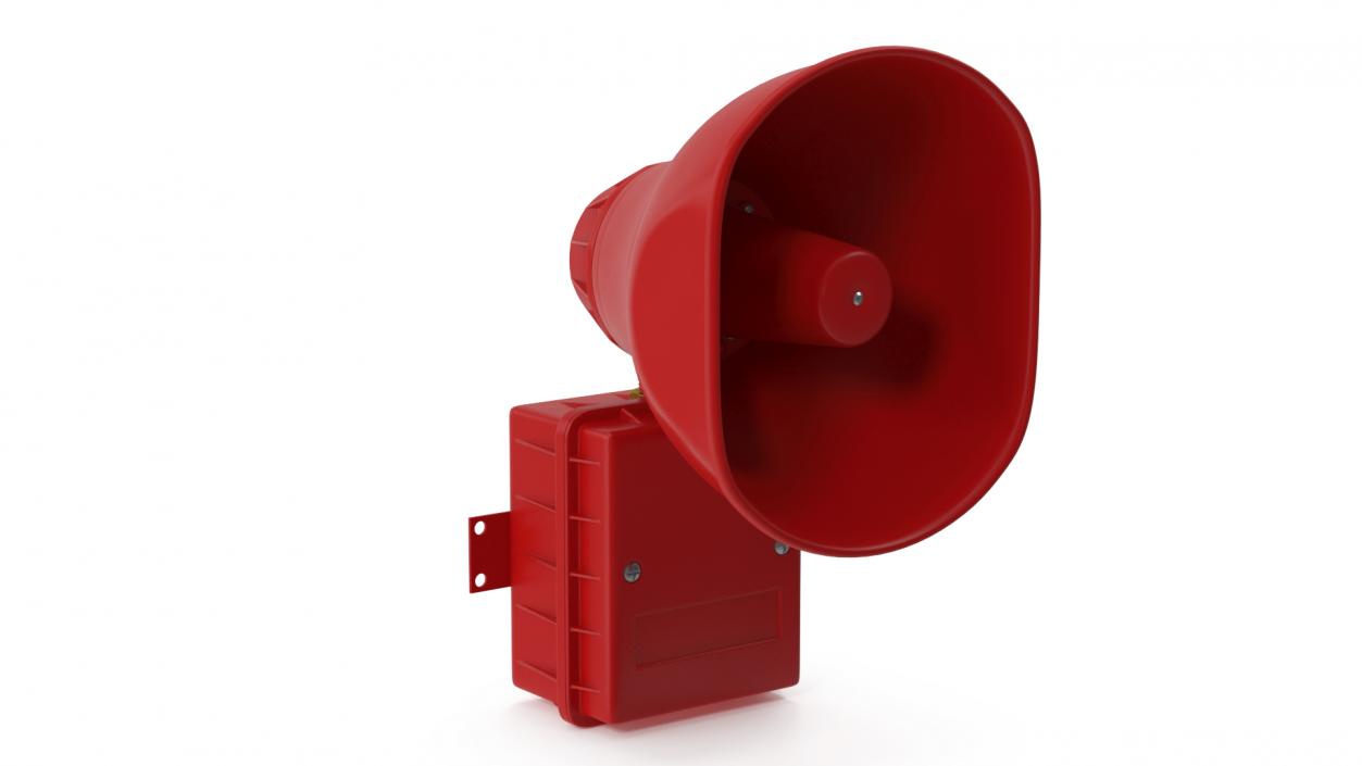 3D Fire Alarm Speaker model