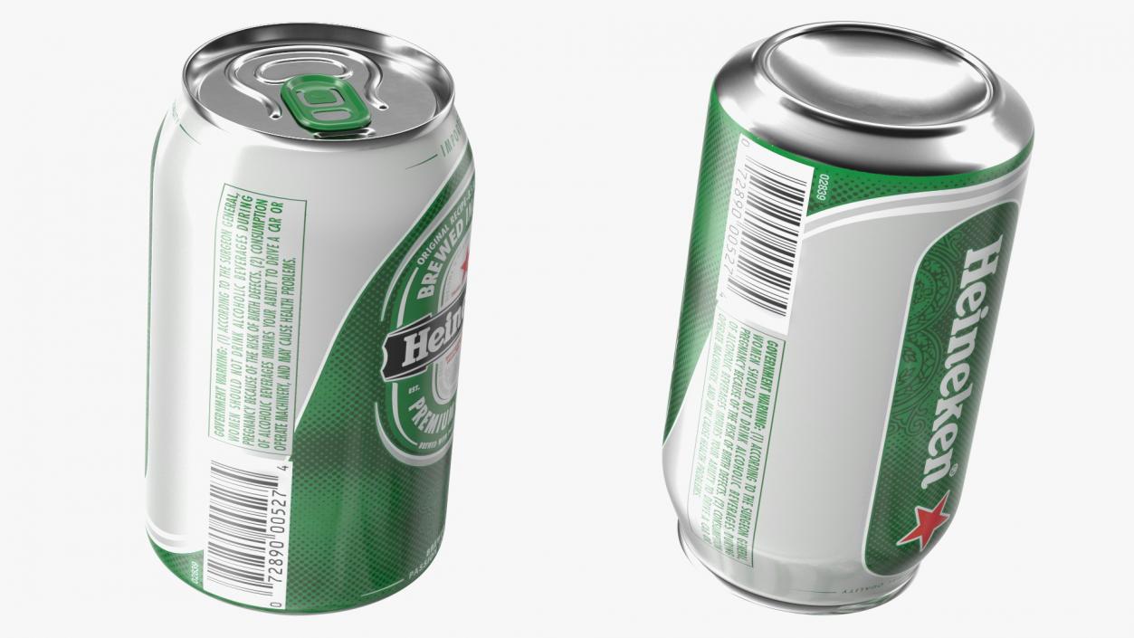 Beer Can Dispenser with Heineken 3D