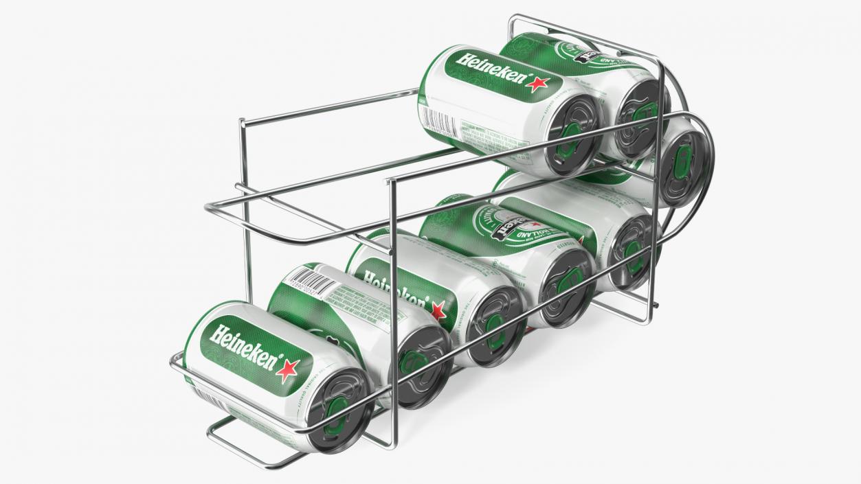 Beer Can Dispenser with Heineken 3D