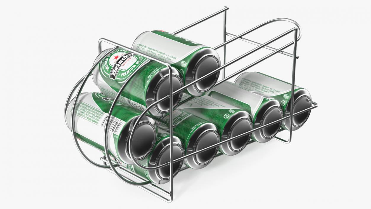 Beer Can Dispenser with Heineken 3D