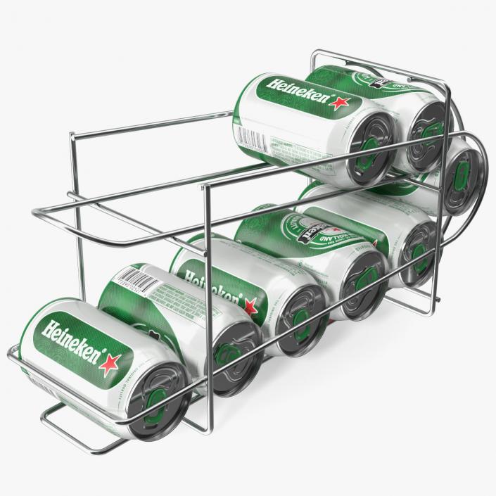 Beer Can Dispenser with Heineken 3D