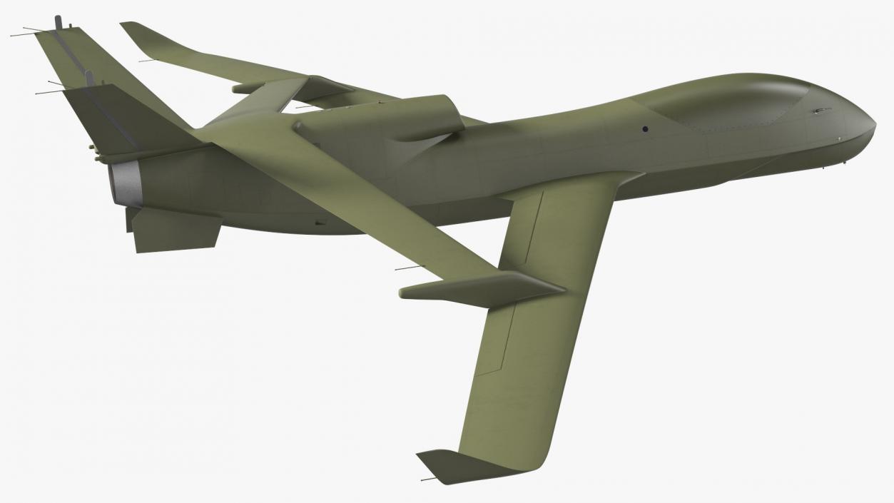 3D High Altitude Long Endurance Patrol UAV Flight