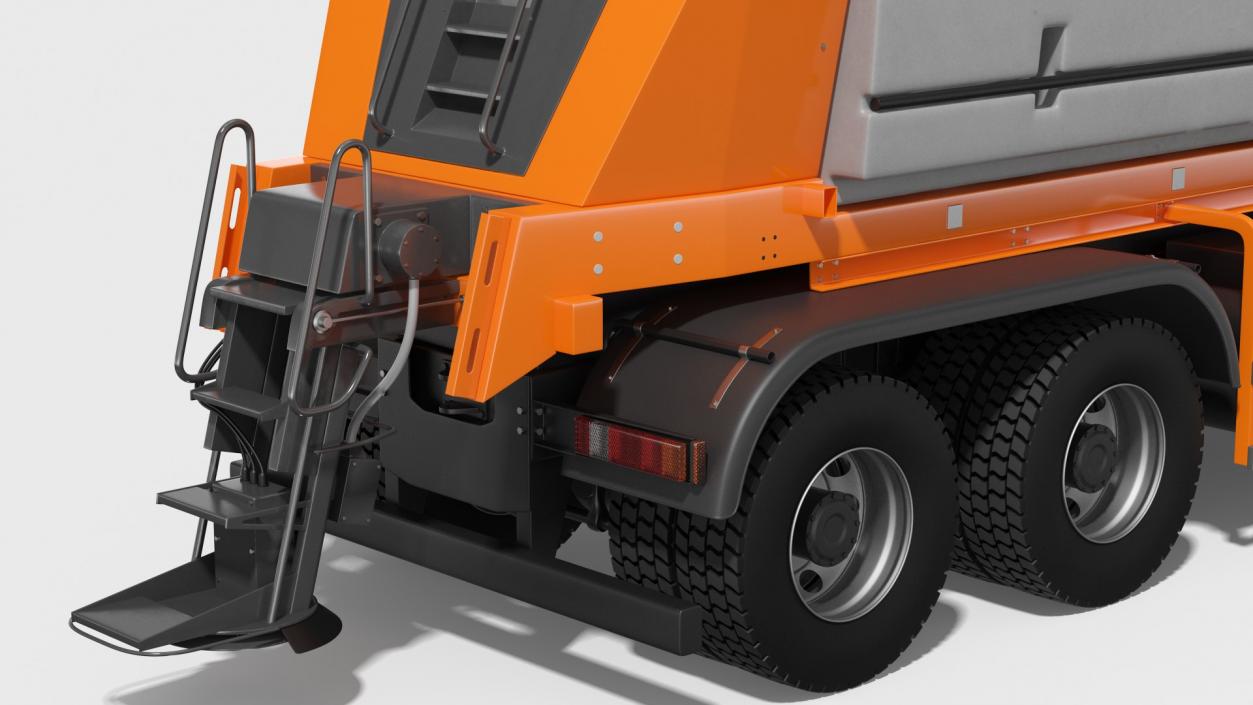 3D model Gritter Truck Rigged