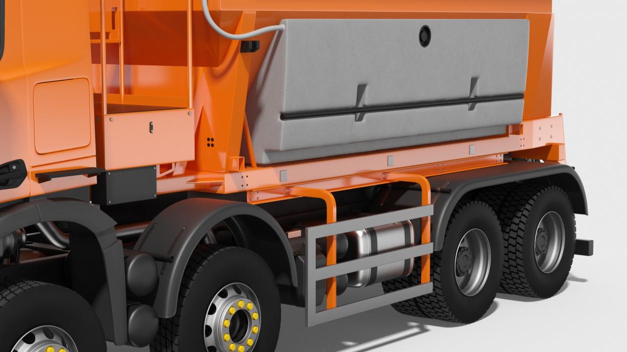 3D model Gritter Truck Rigged