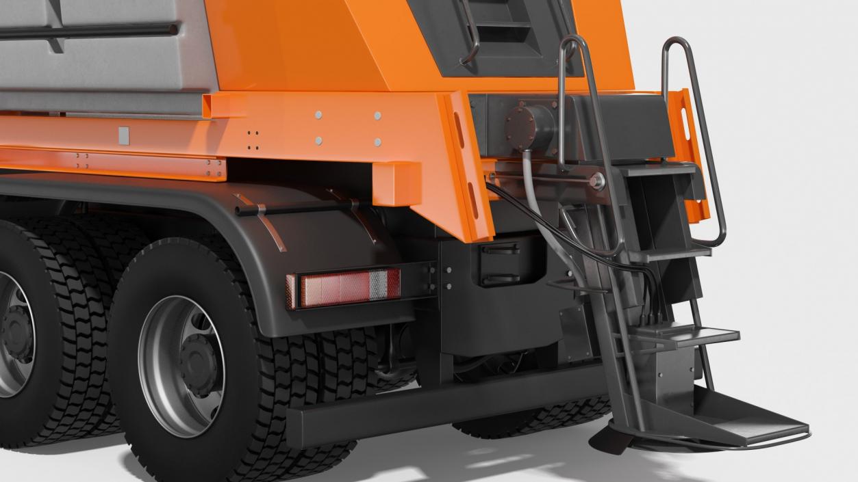 3D model Gritter Truck Rigged