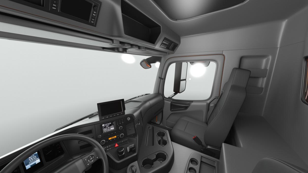 3D model Gritter Truck Rigged