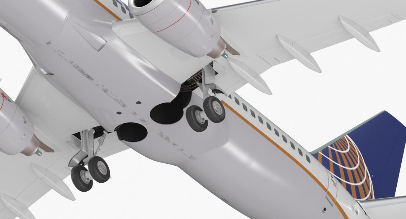 3D model Boeing 737-700 United Airlines