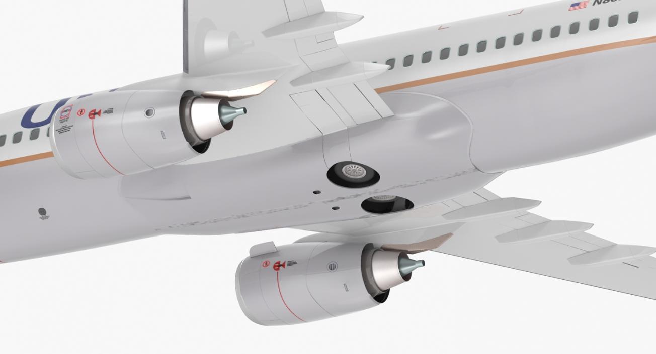 3D model Boeing 737-700 United Airlines