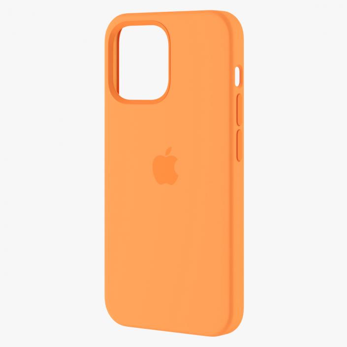 iPhone 12 mini Silicone Case with MagSafe Kumquat 3D model