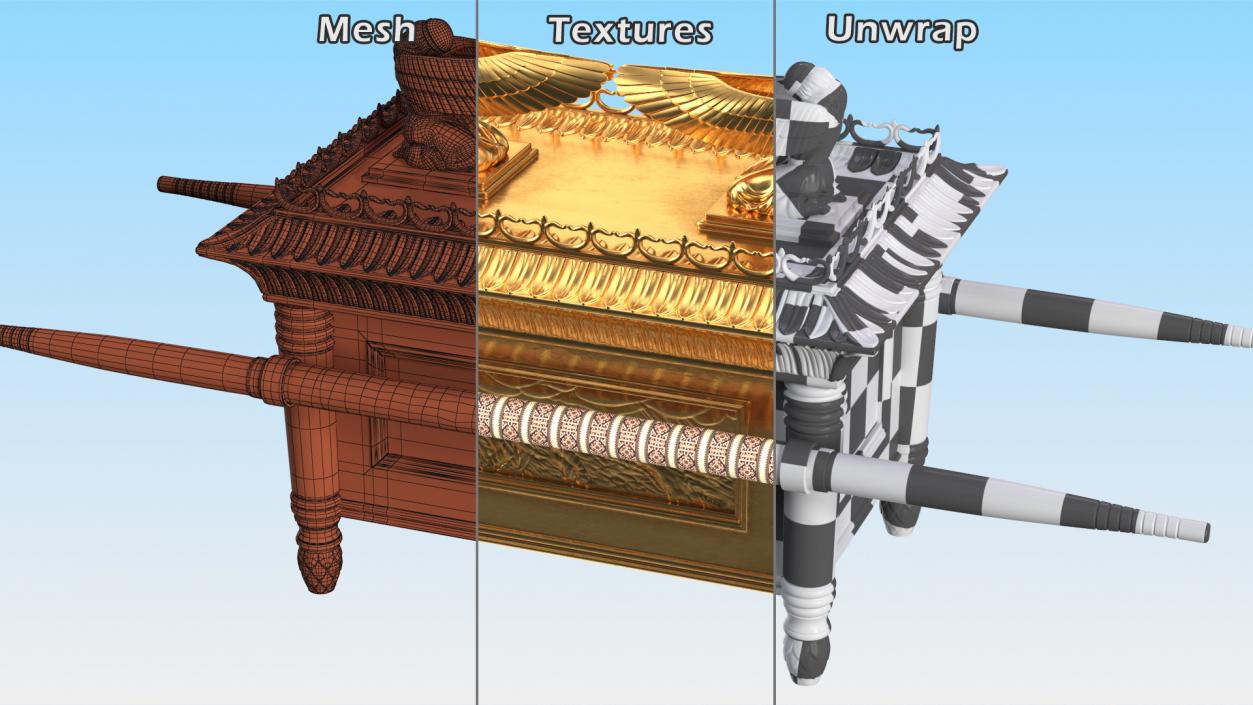 3D model Ark of Covenant