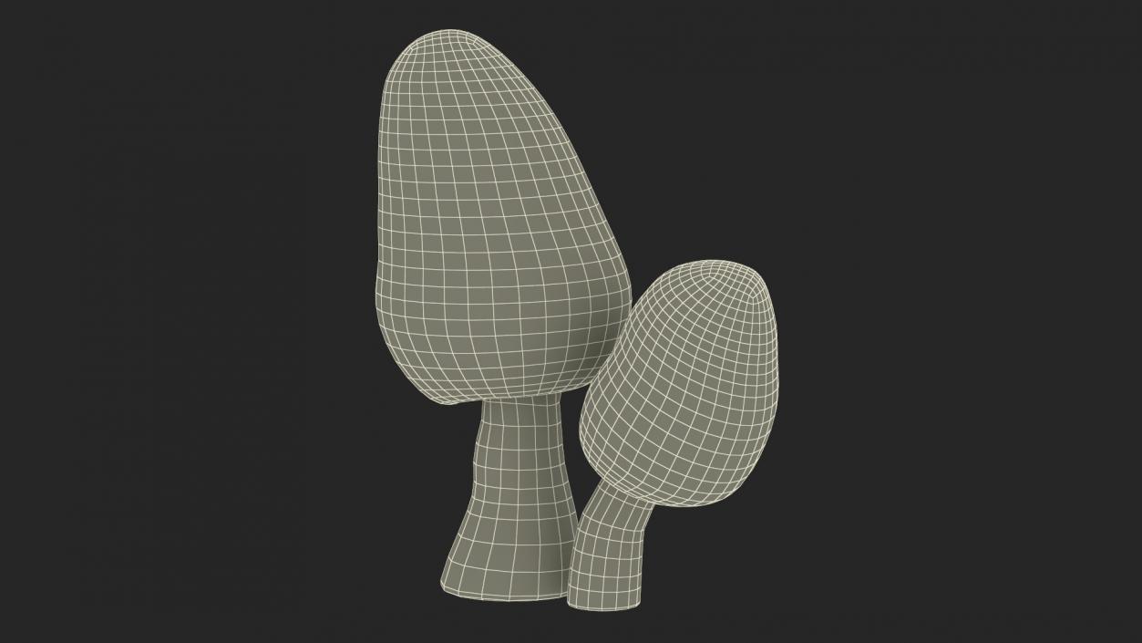 Morel 2 3D model