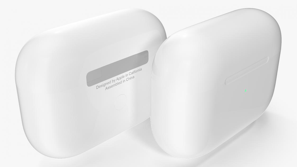 3D model Apple AirPods Pro with Wireless Charging Case