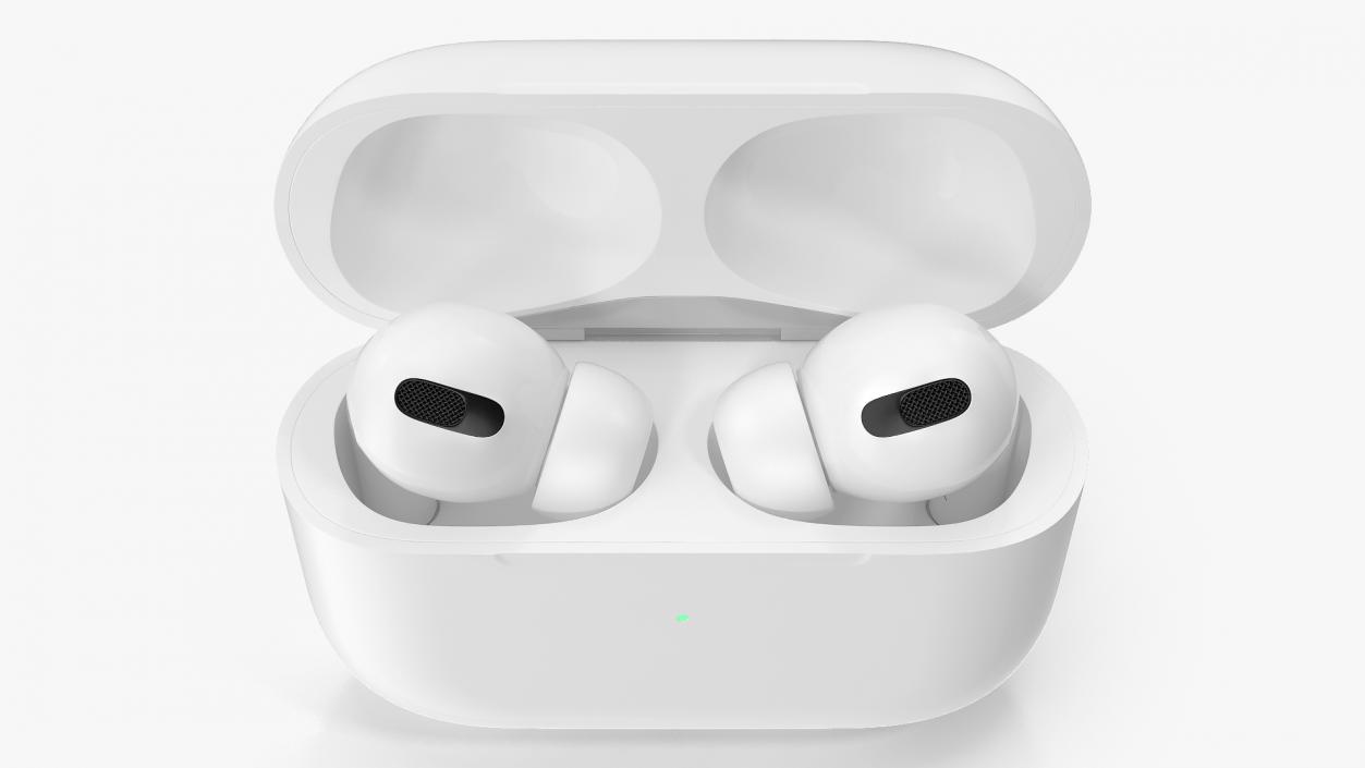 3D model Apple AirPods Pro with Wireless Charging Case